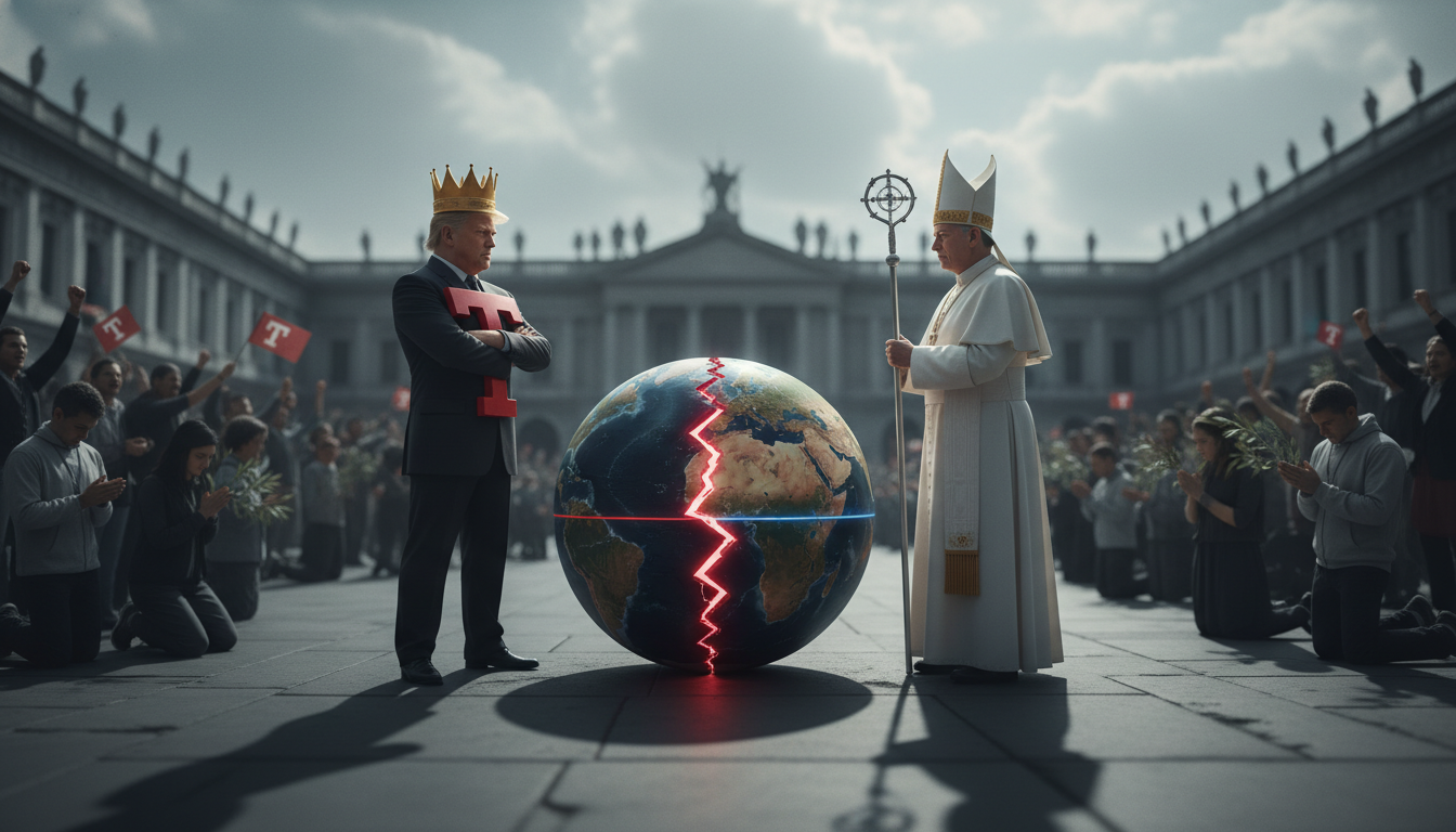 Trump gegen Papst: Ein ungewöhnlicher Konflikt spaltet die Welt