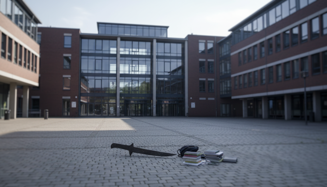 Messerangriff an Essener Berufskolleg: Mordanklage gegen mutmaßlich islamistisch motivierten Verdächtigen