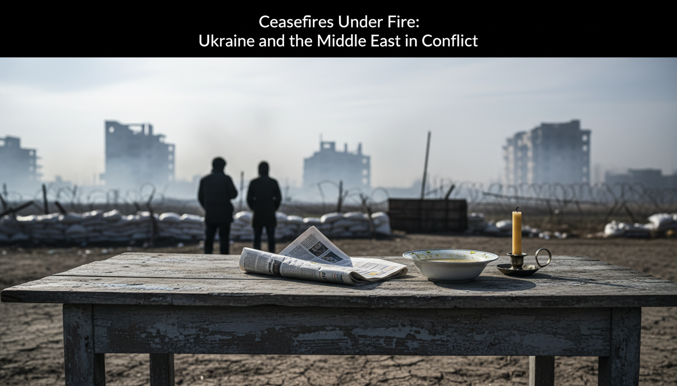 Waffenruhen unter Beschuss: Ukraine und Nahost im Konflikt
