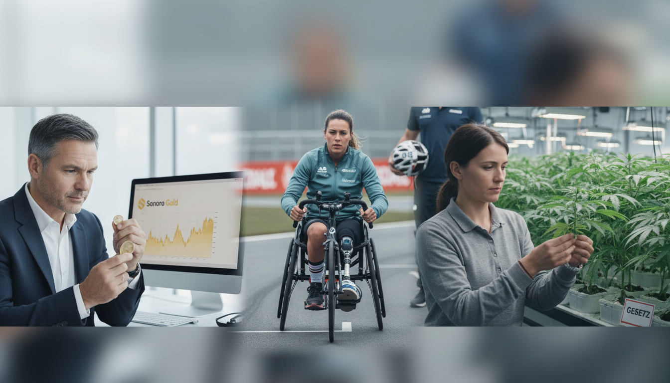 Drei Perspektiven auf Erfolg: Sonoro Gold, Alessandro Zanardi und das Cannabis-Gesetz