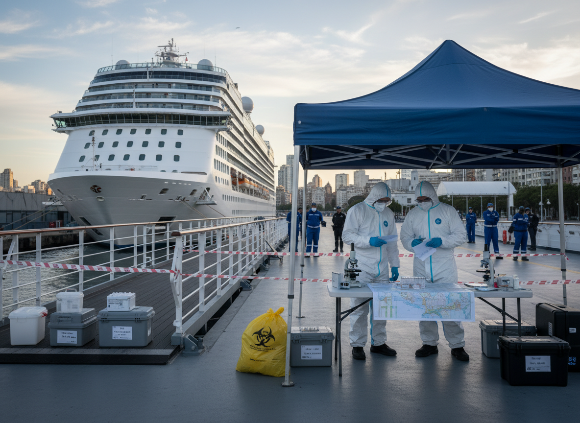 Hantavirus auf Kreuzfahrtschiff: Argentinien sucht nach Infektionsquelle
