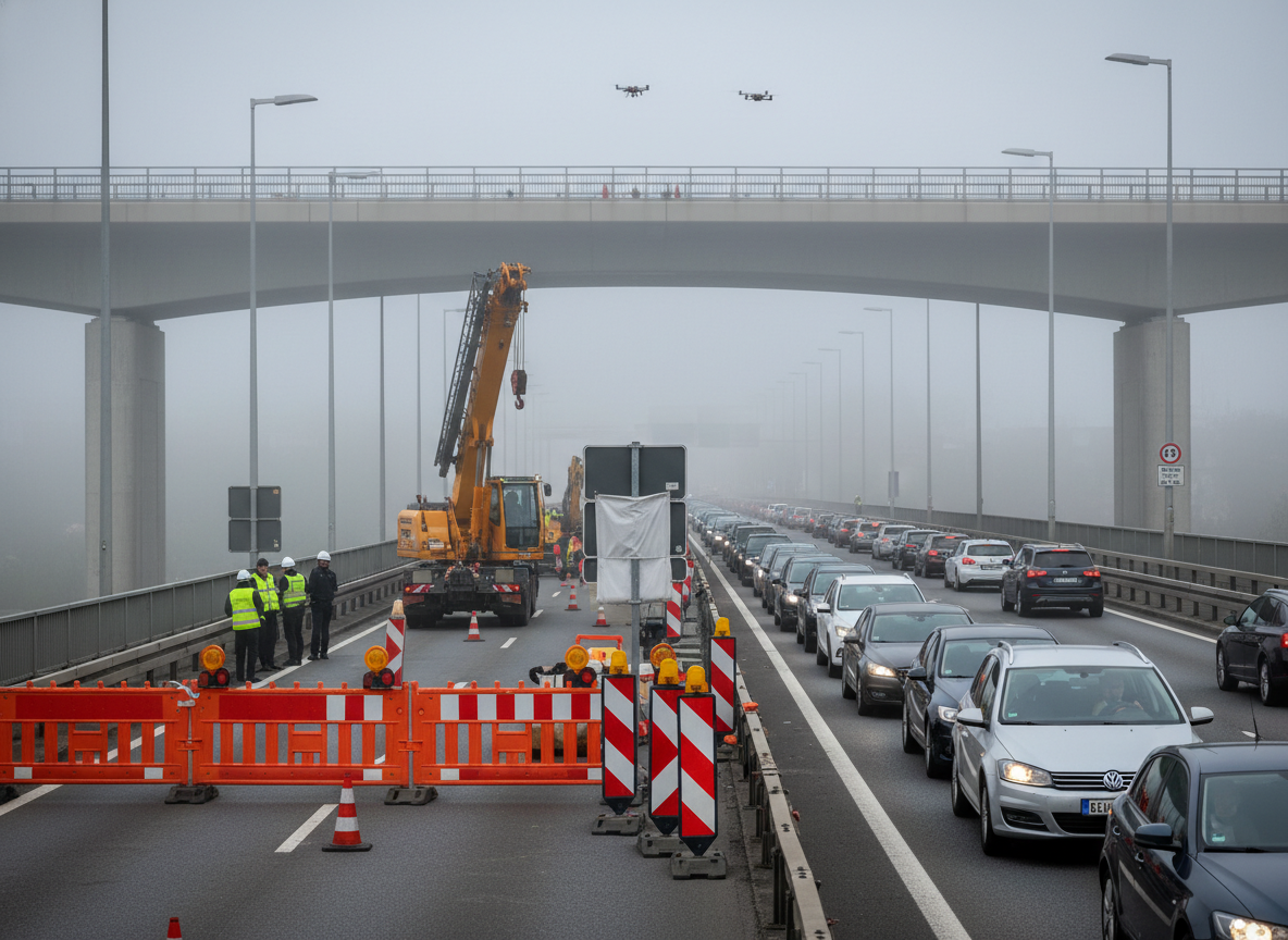 Nordbrücke in Bonn: Task Force beschließt erste Maßnahmen gegen Verkehrschaos
