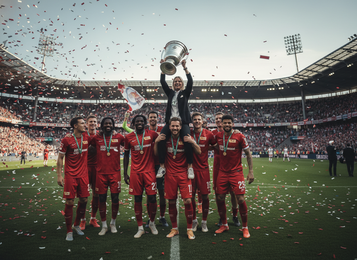 Historischer Sieg: Trainerin Eta feiert ersten Erfolg mit Union Berlin