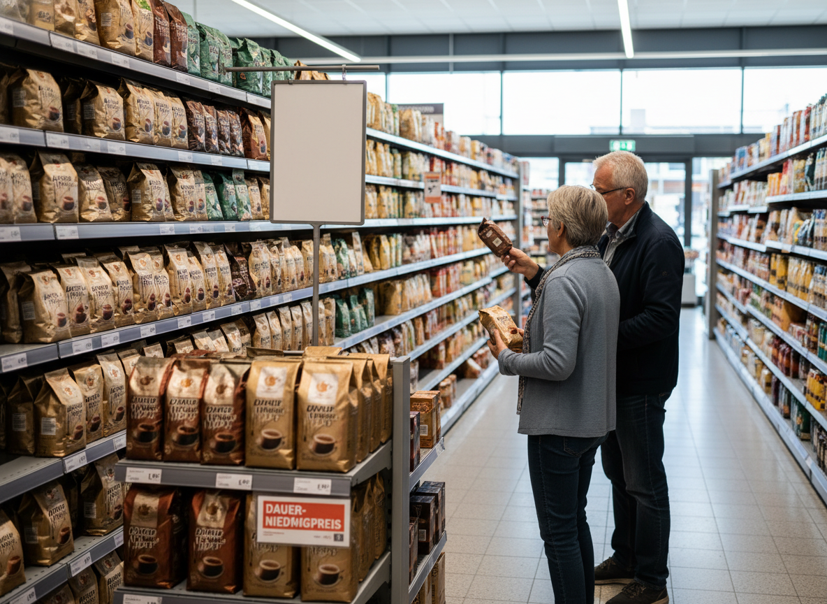 Lidl und Norma senken Kaffeepreise: Discounter setzen auf Dauertiefpreise