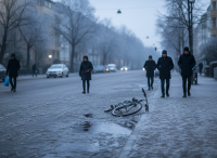 Eisiger Start in den Tag: Glättegefahr in Berlin und Brandenburg
