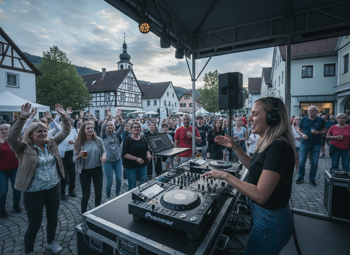 DJ-Sets und Partystimmung beim Vize-Freitag in Frauenau
