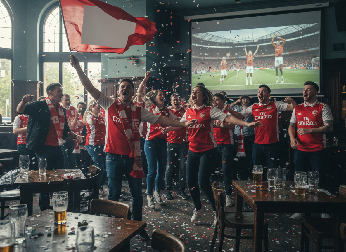 FC Arsenal erreicht Champions-League-Finale: Eine Mannschaft im Freudentaumel