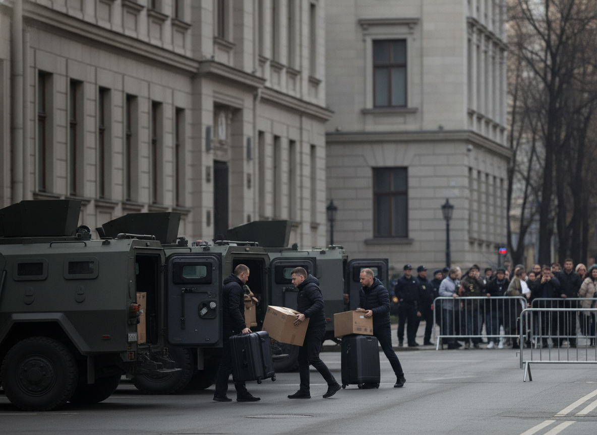 Moskau fordert Evakuierung ausländischer Botschaften in Kyjiw vor dem „Tag des Sieges“