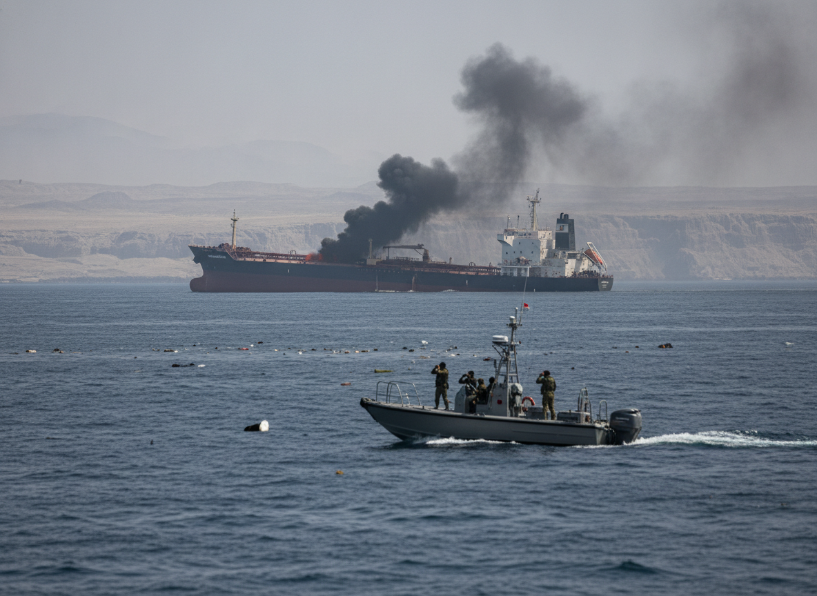 Iran-Krieg: Angriff auf Tanker in der Straße von Hormus