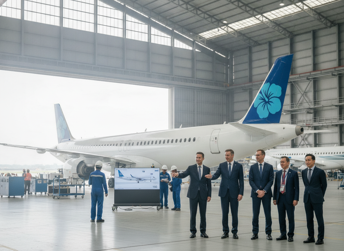 Airbus sichert sich Milliardenauftrag aus Malaysia: 150 A220 bestellt