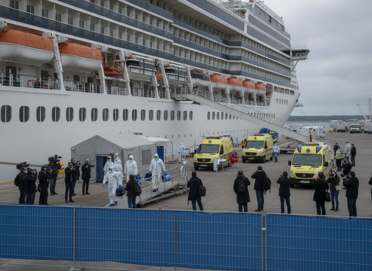 Hantavirus auf Kreuzfahrtschiff: Spanien erlaubt Anlegen nach menschlicher Übertragung