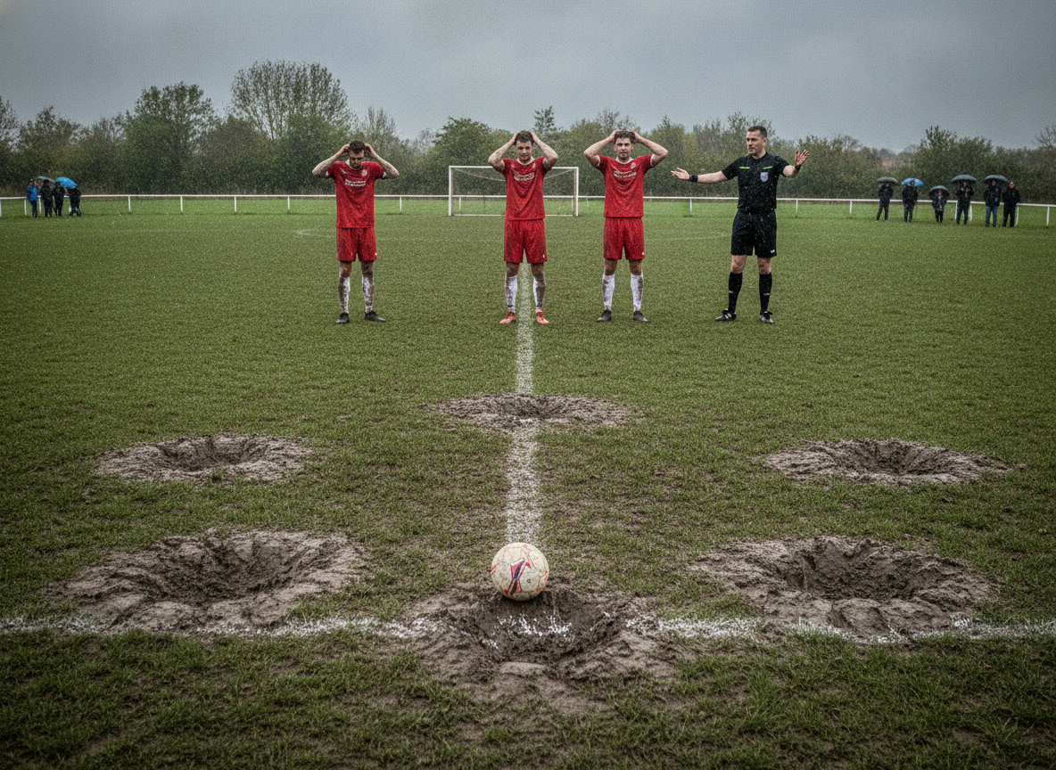 Vier Elfmeter in einer Halbzeit: Ein kurioser Nachmittag in der Kreisliga