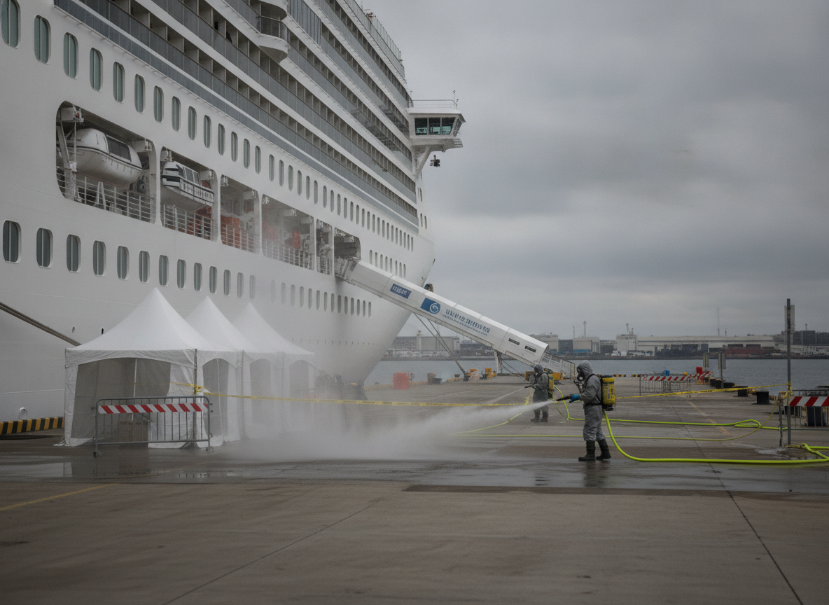 Hantavirus-Ausbruch auf Kreuzfahrtschiff: Behörden in Alarmbereitschaft