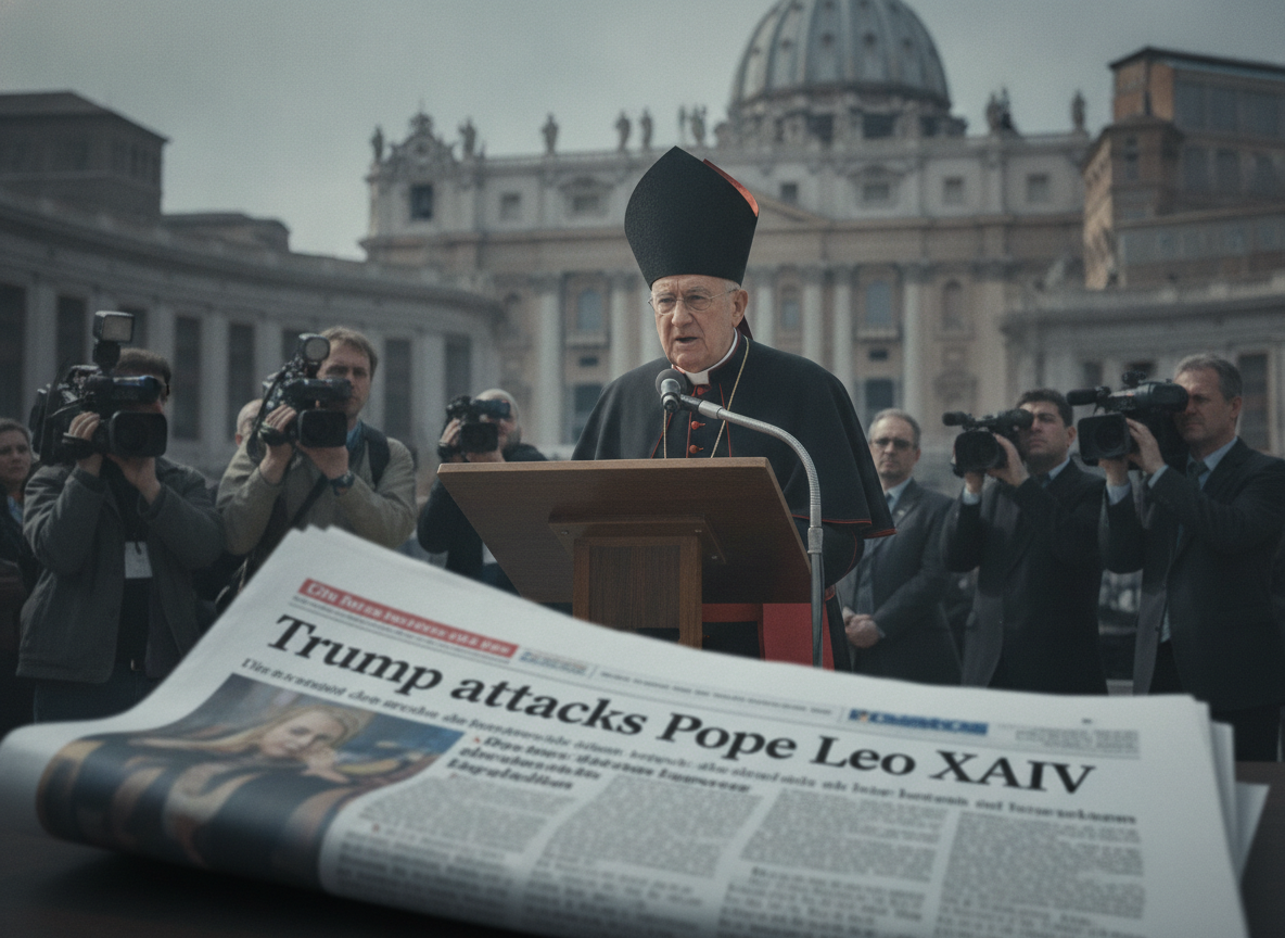 Trump greift Papst Leo XIV. an – Vatikan kontert scharf